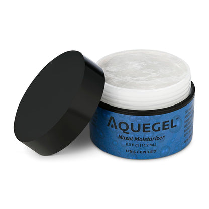 Aquegel Nasal Moisturizer (Original Unscented) – 12-Hour Nasal Moisture Relief | Water-Based Nose Gel