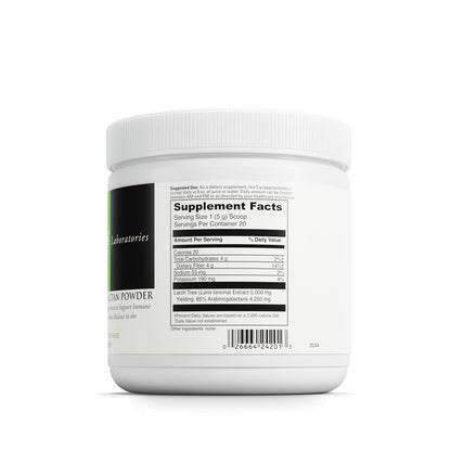 DAVINCI Labs Arabinogalactan Powder – Probiotic Support, Immune & GI Health (100 g, 20 Servings)