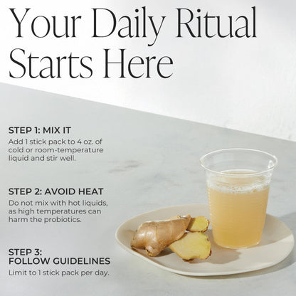 Arbonne Gut Health Digestion Support – Probiotic & Prebiotic Drink Mix with Enzymes