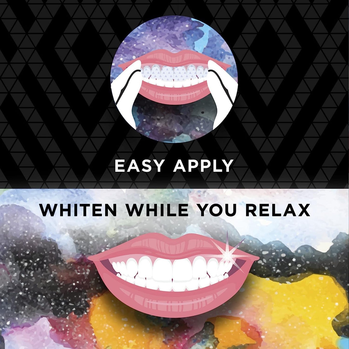 ARC Teeth Whitening Strip Kit – Smile Amplifier (14 Strips, 7 Count Pack)