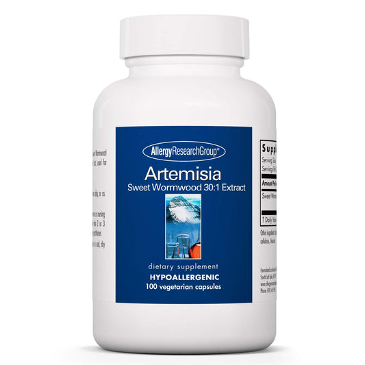 Allergy Research Group Artemisia Dietary Supplement – Microbial Balance, Sweet Wormwood Extract, Hypoallergenic, Gluten Free | Vegetarian Capsules – 100 Count BritishVita | Premium UK Vitamins & Wellness Supplements