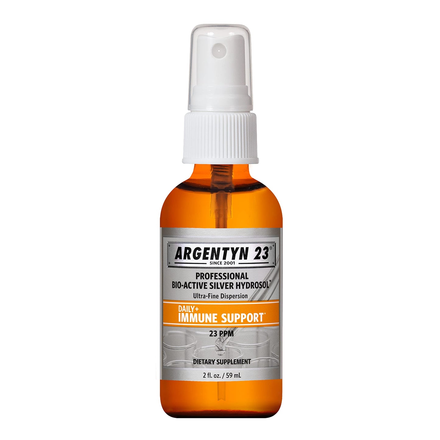 Argentyn 23 Professional Immune Support – Bio-Active Silver Hydrosol, 23 ppm, 2 oz