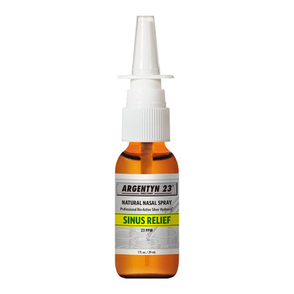 Argentyn 23 Sinus Relief - Colloidal Silver Nasal Spray, 23 ppm, 1 fl oz