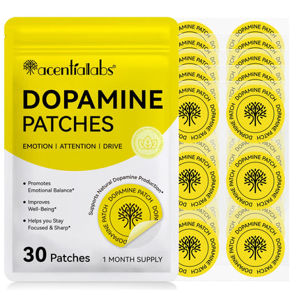 Arkture Dopamine Patches – Mood & Positivity Support | Plant-Based, 30 Vegan Patches