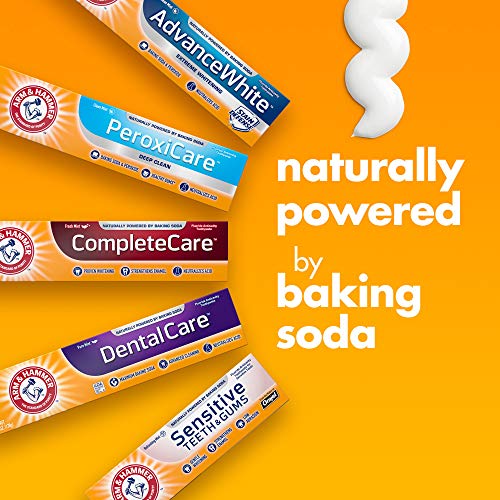 Arm & Hammer Advanced White Breath Freshening Toothpaste – Winter Mint, 6 oz | Fluoride Toothpaste