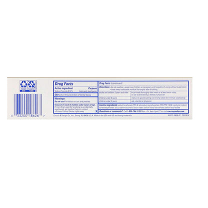 Arm & Hammer Advance Toothpaste with Baking Soda & Peroxide - Tartar Control, White, 6 oz