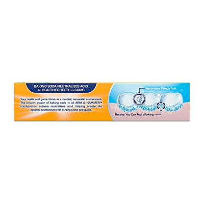 ARM & HAMMER Advance White Extreme Whitening Toothpaste – 4.3 oz (Pack of 6) | Baking Soda & Peroxide Whitening