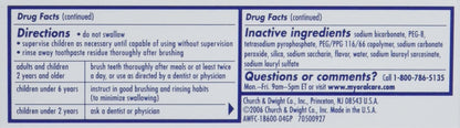 Arm & Hammer Advance White Toothpaste - 0.9 oz Travel Size (Pack of 3)
