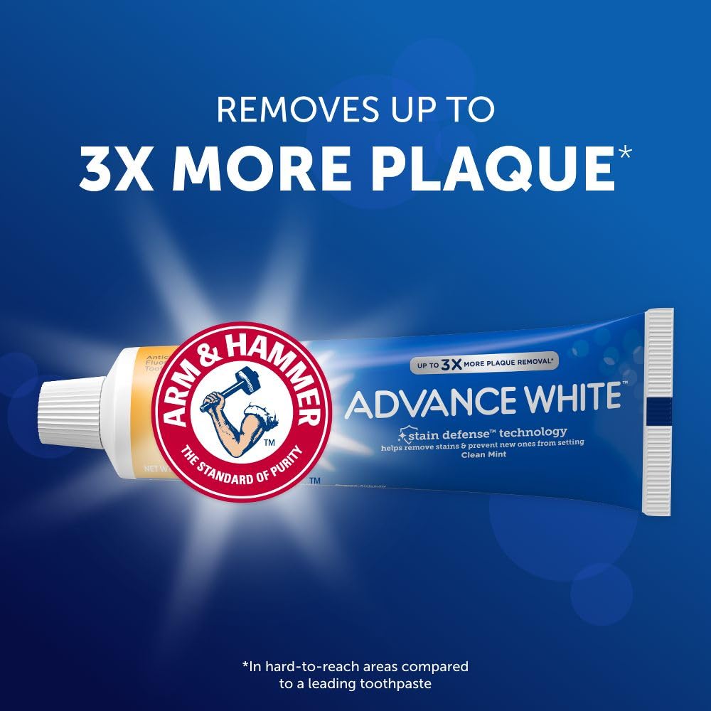 ARM & HAMMER Advance White Toothpaste – Extreme Whitening 4.3 oz (2-pack)