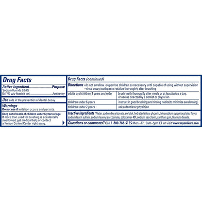 Arm & Hammer Complete Care Stain Defense Toothpaste, Fluoride Anticavity, 6 oz – Pack of 6 (Packaging May Vary)