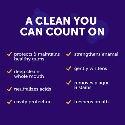 Arm & Hammer Complete Care Stain Defense Toothpaste, Fluoride Anticavity, 6 oz – Pack of 6 (Packaging May Vary)