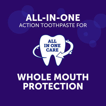 Arm & Hammer Complete Care Toothpaste – Whole Mouth Protection Six Pack, Mint, Fluoride (72 oz) Packaging May Vary