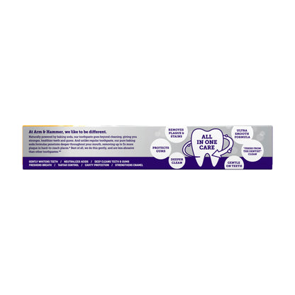 Arm & Hammer Complete Care Toothpaste – Whole Mouth Protection Six Pack, Mint, Fluoride (72 oz) Packaging May Vary