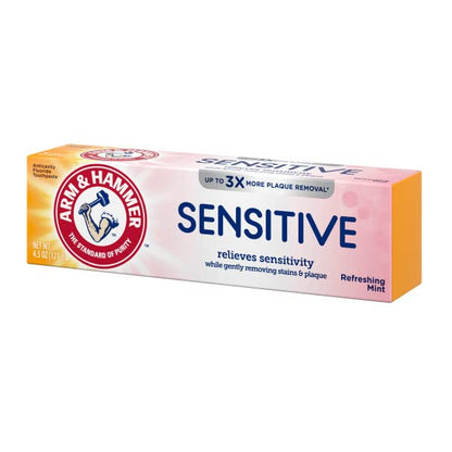 ARM & HAMMER Sensitive Teeth & Gums Toothpaste – 4.5 oz, Pack of 2