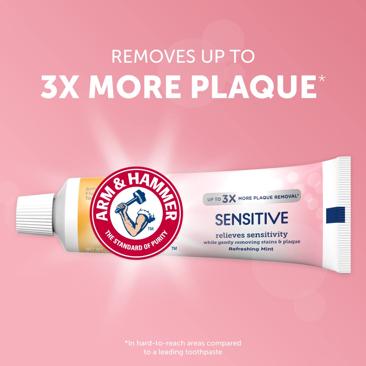 Arm & Hammer Sensitive Toothpaste - Refreshing Mint (12-Pack, 4.5 oz)