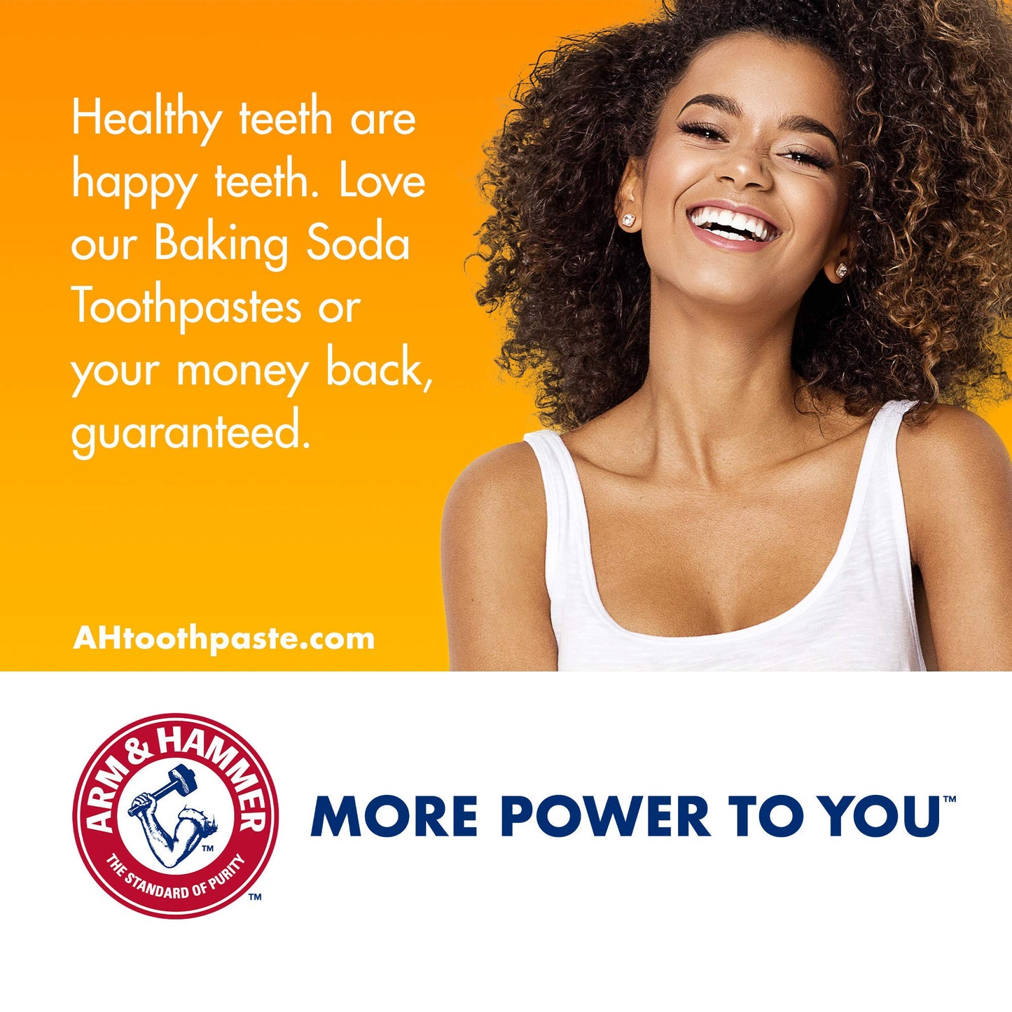 Arm & Hammer Advanced White Breath Freshening Toothpaste – Winter Mint, 6 oz | Fluoride Toothpaste