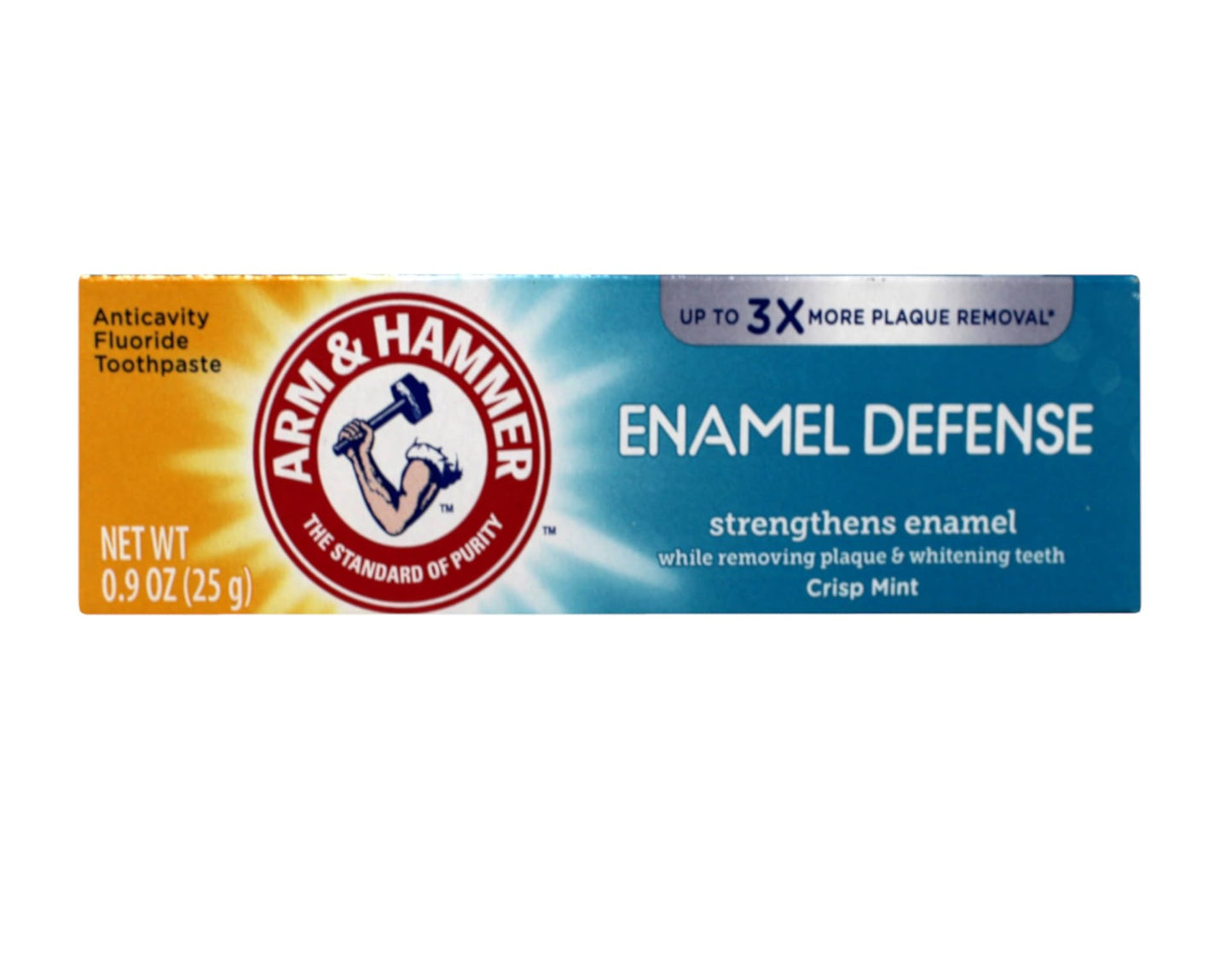 Arm & Hammer Truly Radiant Bright & Strong Whitening Toothpaste 0.9 oz Pack of 6