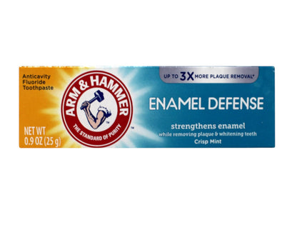 Arm & Hammer Truly Radiant Bright & Strong Whitening Toothpaste 0.9 oz Pack of 6