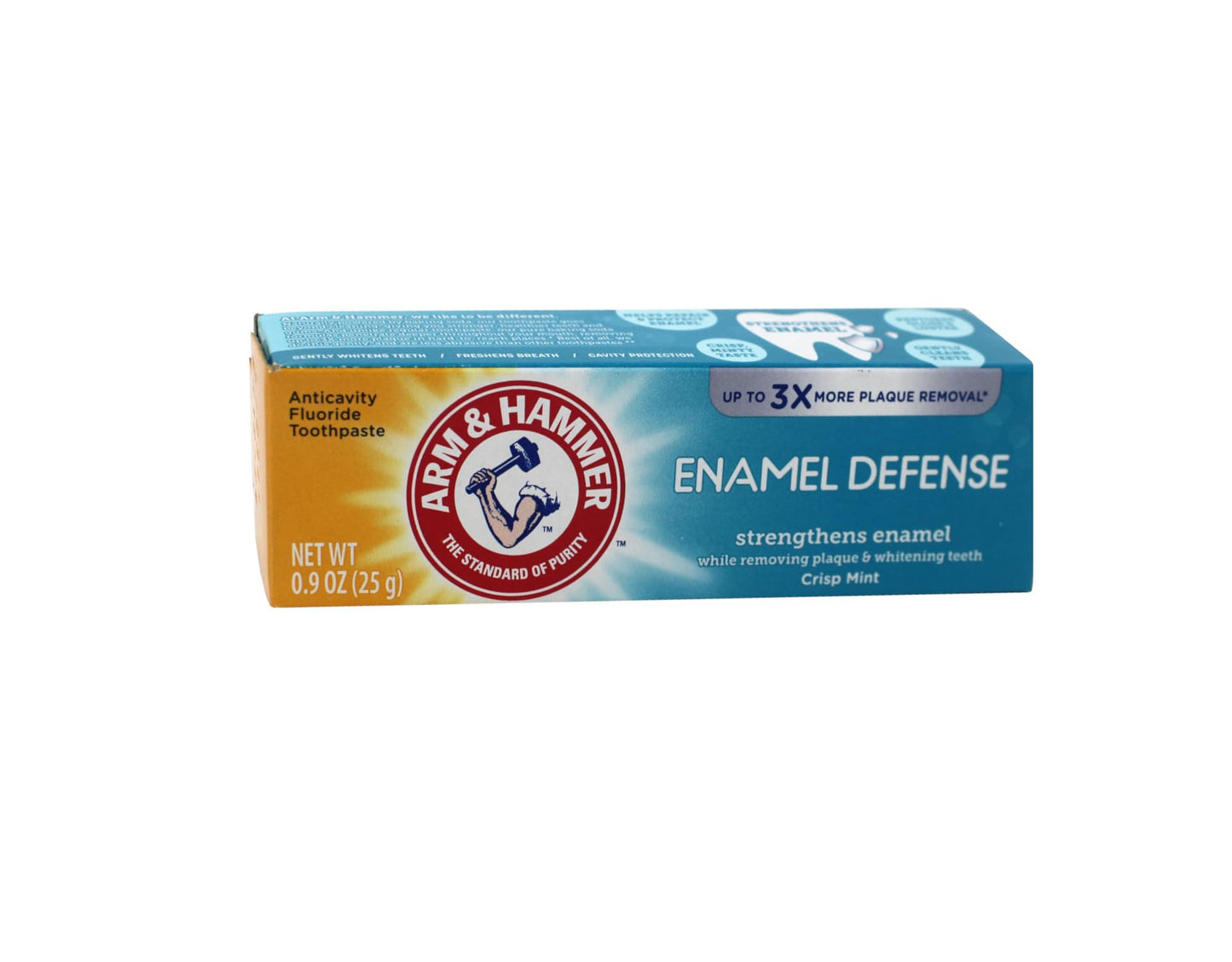 Arm & Hammer Truly Radiant Bright & Strong Whitening Toothpaste 0.9 oz Pack of 6