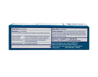 Arm & Hammer Truly Radiant Bright & Strong Whitening Toothpaste 0.9 oz Pack of 6