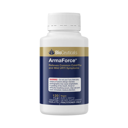 BioCeuticals ArmaForce Immune Support Olive Leaf 120 Tablets - Vegan | BCTARML