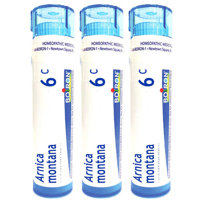 Boiron Arnica Montana 6C – Homeopathic Pellets (240) Pack of 3 | Muscle Pain & Stiffness