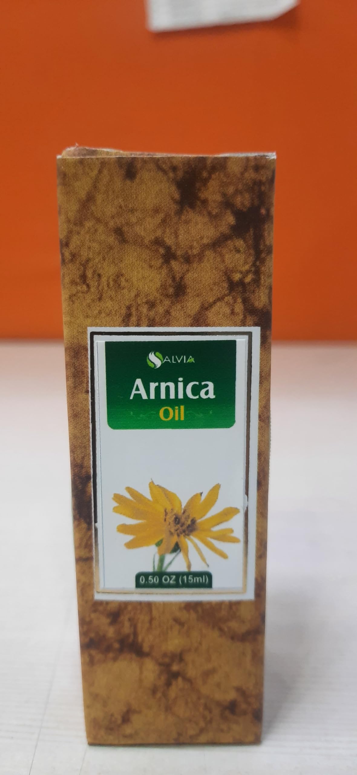 Arnica Montana Therapeutic Essential Oil - 15 ml | Salvia Amber Bottle