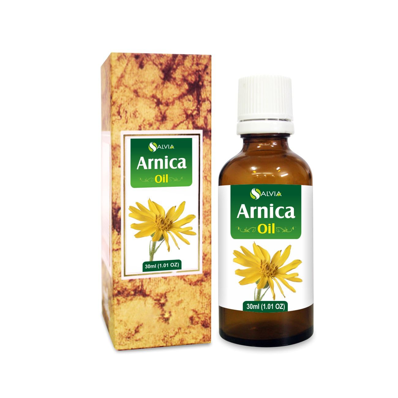 Arnica Montana Therapeutic Essential Oil – Cold-Pressed 30 ml (Amber Bottle)