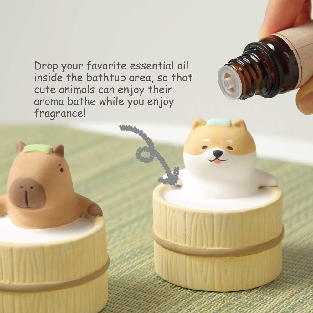 Aroma Ceramic Stone Diffuser Japan Import - Non-Electric Animal Design