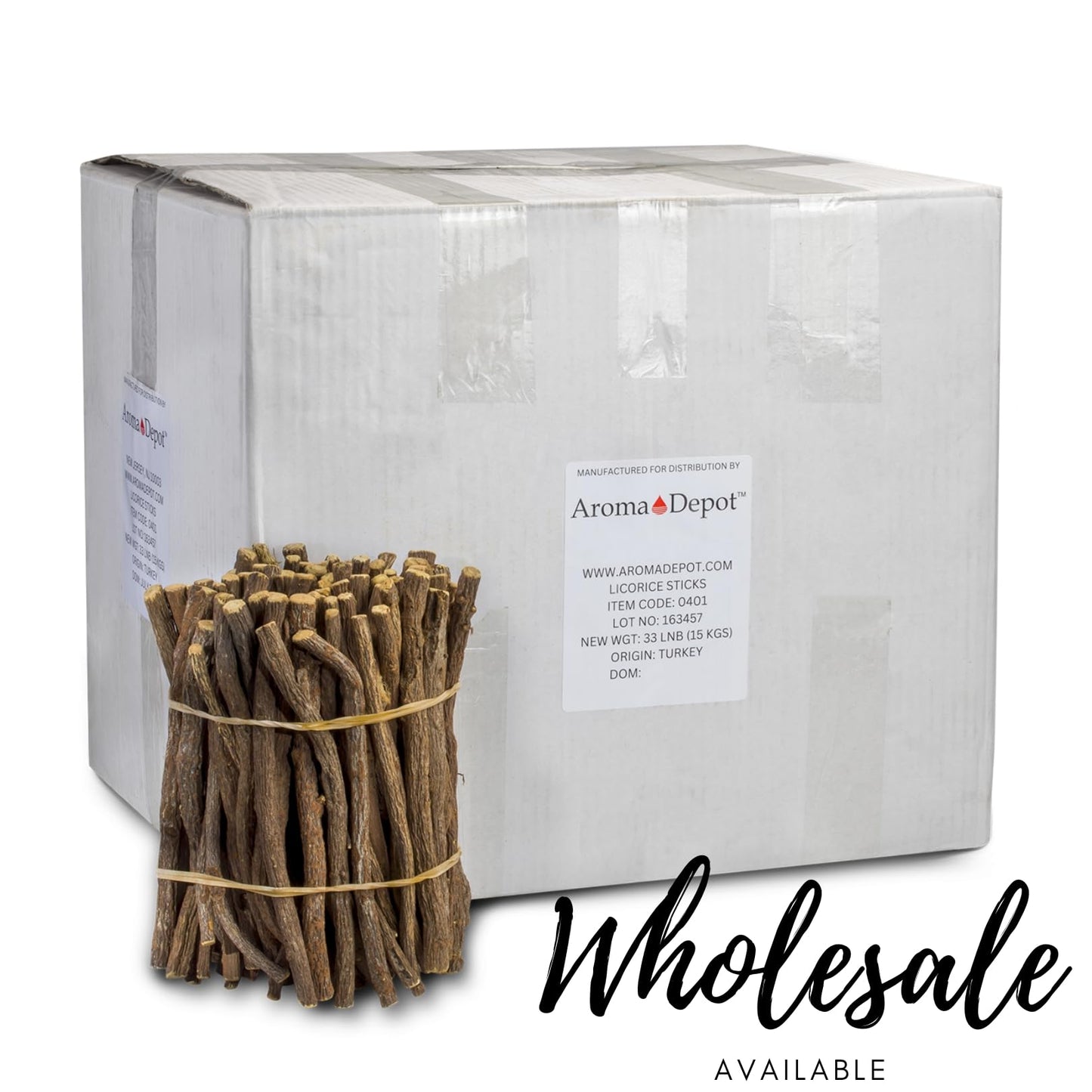Aroma Depot Licorice Root Chew Sticks Variety Pack 2 oz - 10 Flavors