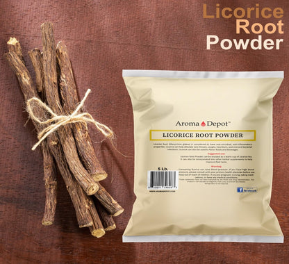 Aroma Depot Strawberry Licorice Root Chew Sticks – 4 oz, 6.5-7 in, 100% Natural