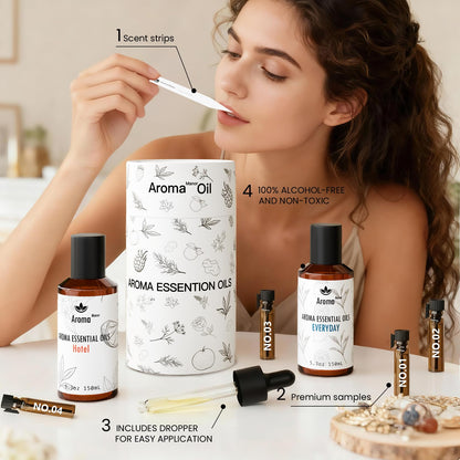 Aroma Manor Hotel Diffuser Oil – Clementine & Santal (150mL) | Luxury Scent for Diffusers