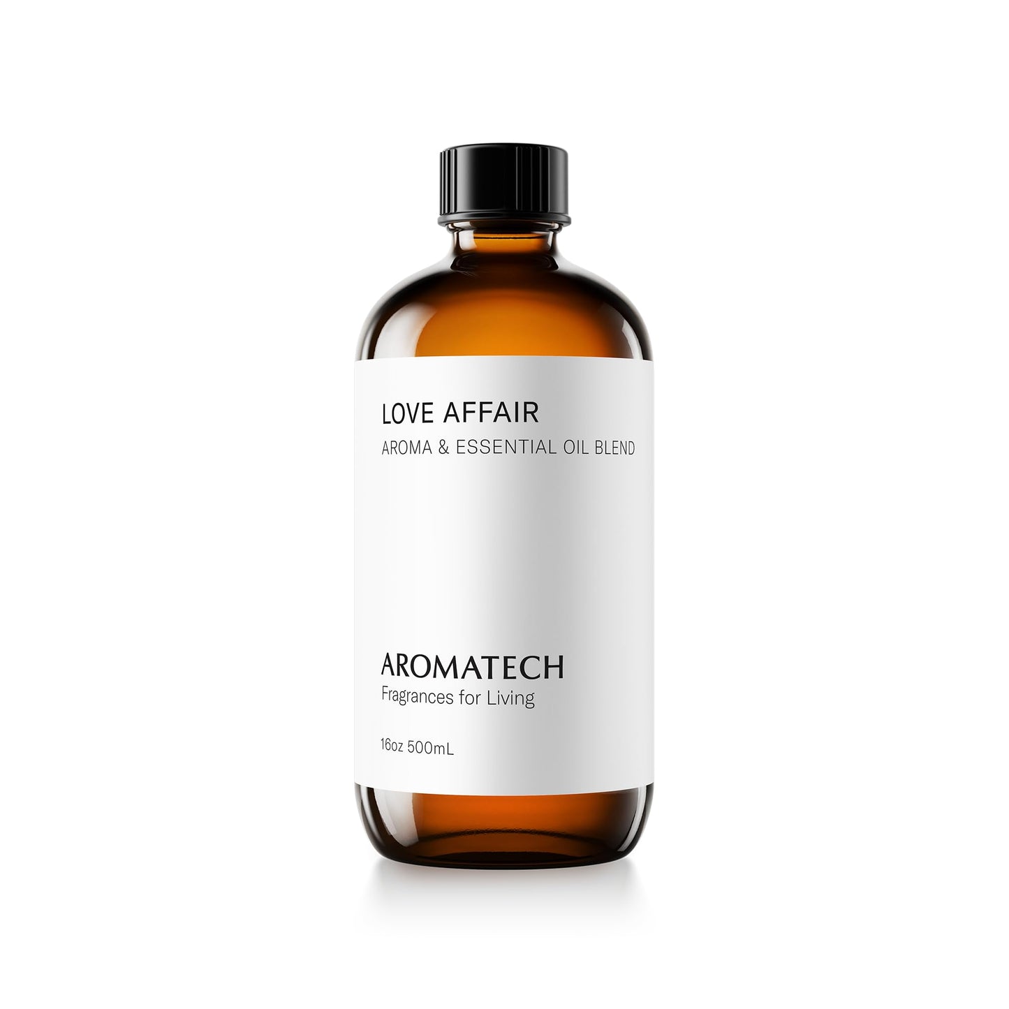 AromaTech Love Affair Essential Oil Blend – Jasmine, Saffron, Cedar & Amber | 16 oz / 500 mL