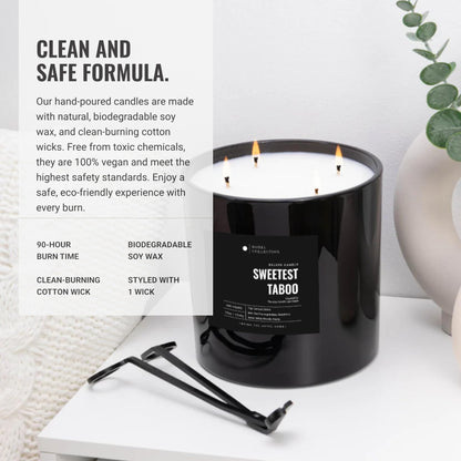 Aroma360 Dream On Deluxe Candle – Hotel-Inspired Scent with White Tea, Vanilla & Cedar | 55oz, 300-Hour Burn