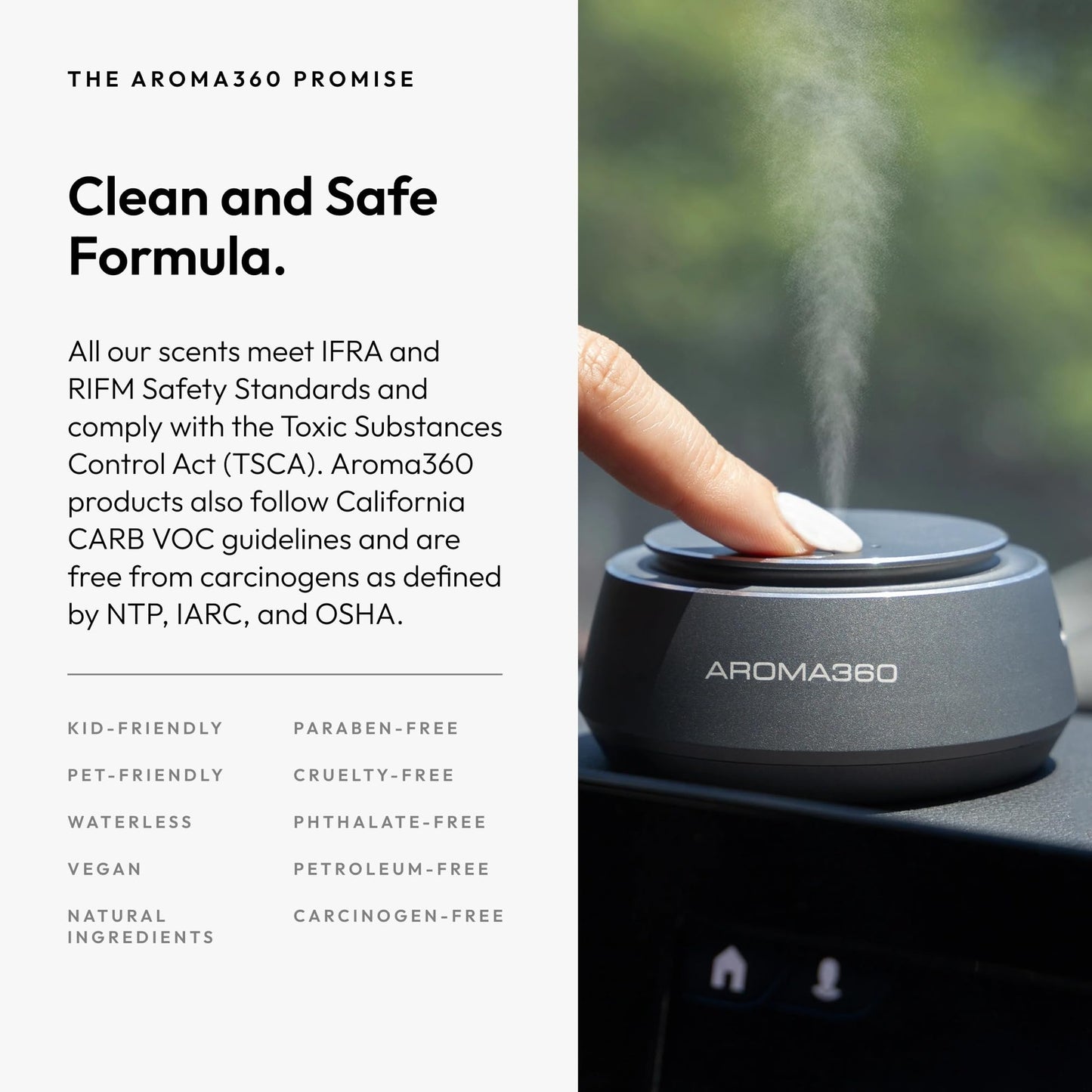 Aroma360 Fly Smart Car Diffuser Oil – 20mL | Citrus Floral Amber Car Aroma