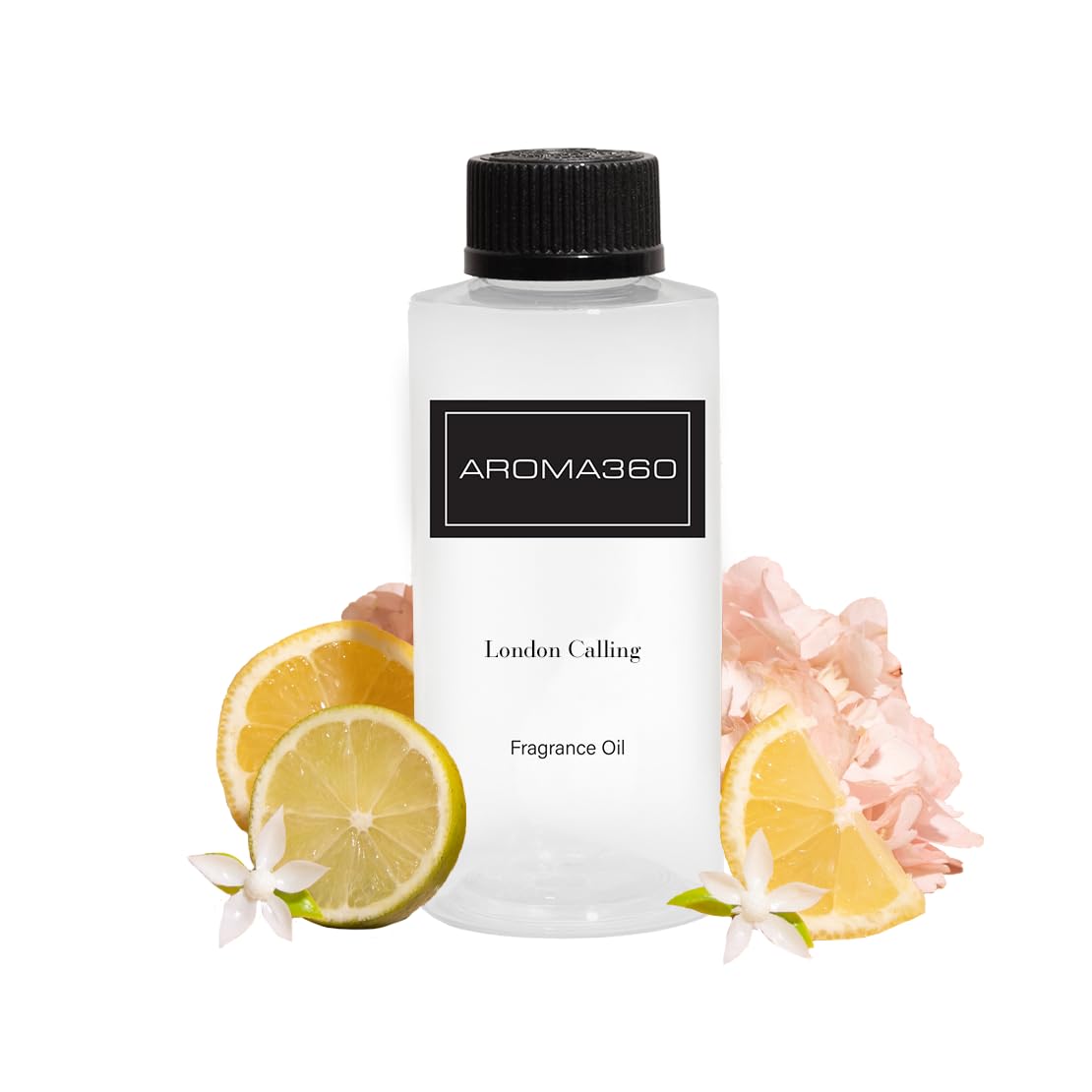 Aroma360 London Calling Oil Blend - Luxury Diffuser Oil, White Tea, Cedarwood & Soku Lime, 6.7 oz