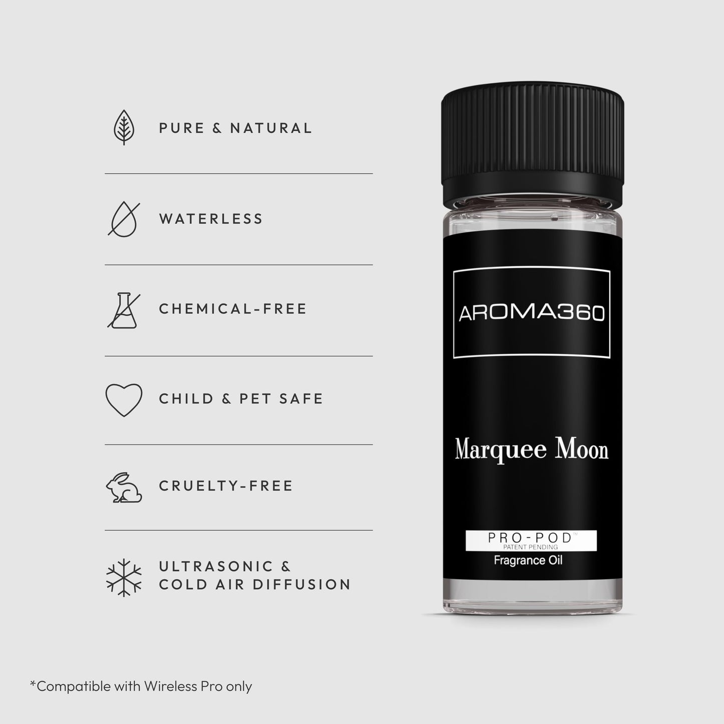 Aroma360 Marquee Moon Pro Pod Fragrance Oil - Hotel Luxury Diffuser