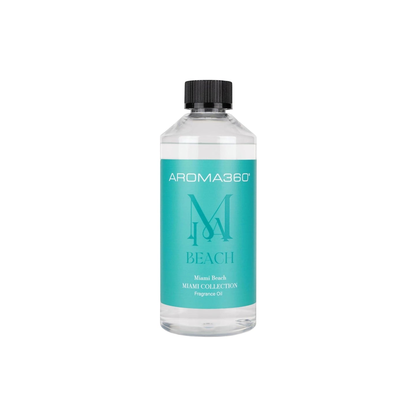 Aroma360 Miami Beach Fragrance Oil Blend – Luxury Diffuser Oil (Honeydew, Rose Water & Driftwood) 16.9 oz