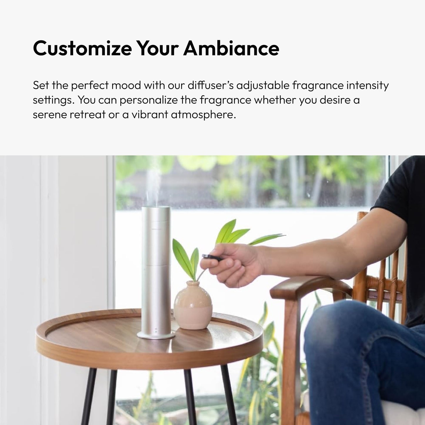 Aroma360 Mini Pro Scent Diffuser – Pro Pod Compatible, Cold-Air Diffusion, 600 sq ft
