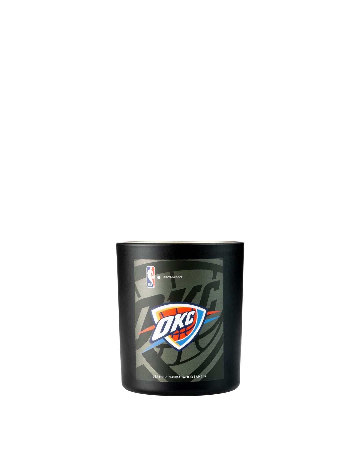 Aroma360 NBA My Way Candle 14oz – Oklahoma City Thunder Edition | Luxury Scented Soy Candle