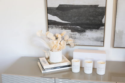 Aroma360 Paris Collection Chandelier Trio – Bergamot, Jasmine, Saffron & Sweet Berry Soy Candles