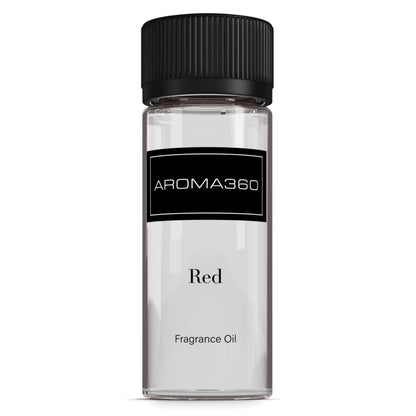 Aroma360 Red Diffuser Oil Blend – Luxury Reed Diffuser with Ruby Grapefruit, Heliotrope Petals & Amber