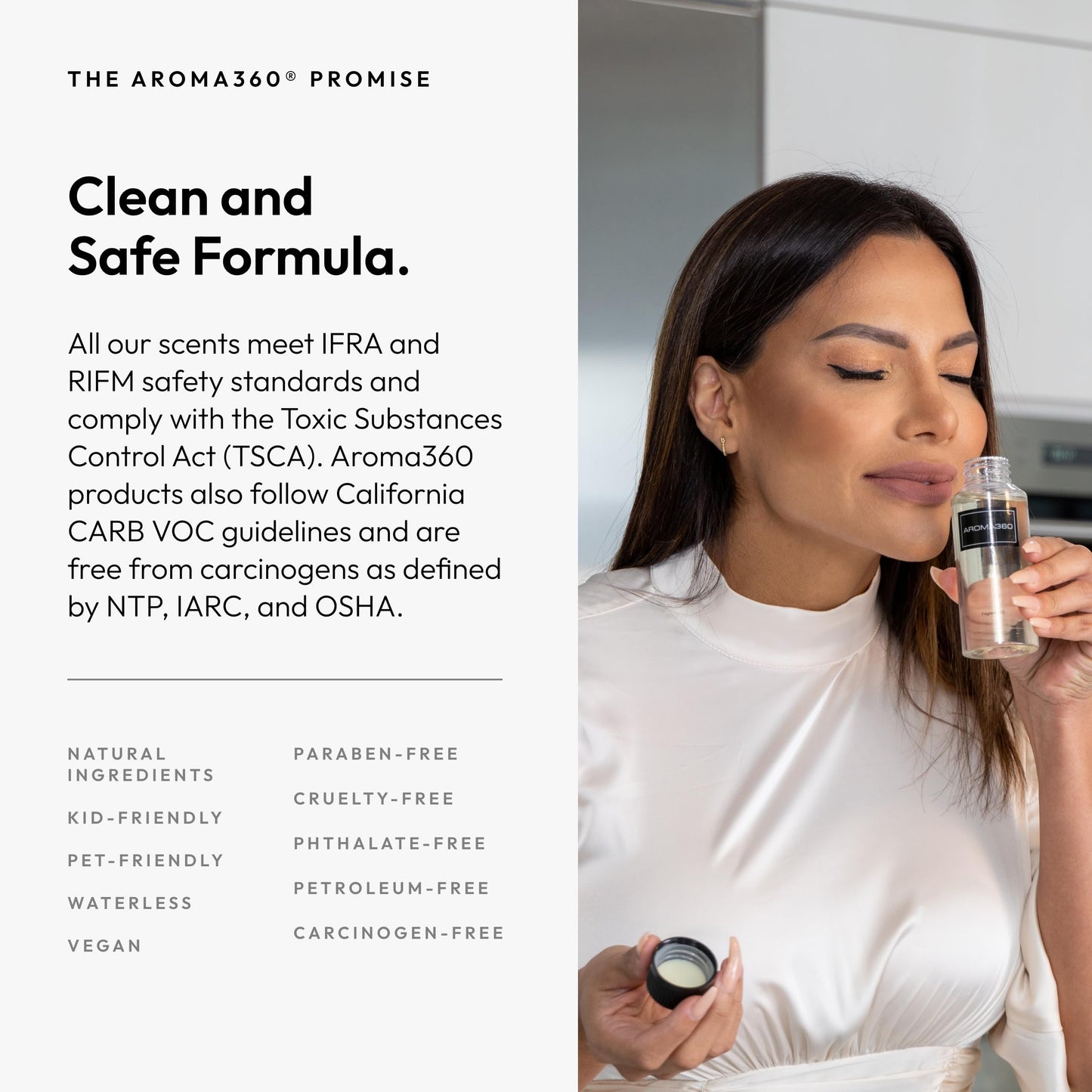 Aroma360 Red Diffuser Oil Blend – Luxury Reed Diffuser with Ruby Grapefruit, Heliotrope Petals & Amber
