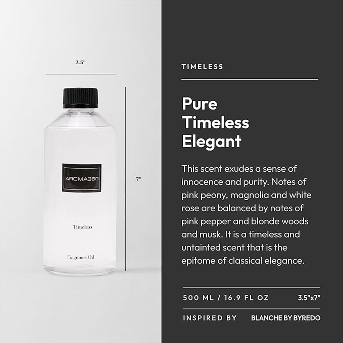 Aroma360 Timeless 500mL - Luxurious Home Fragrance Oil