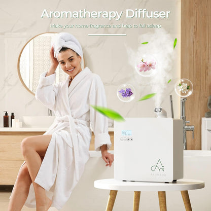 2025 Upgraded 3500 Sq.Ft Smart Scent Machine - White HVAC Diffuser, 600ml