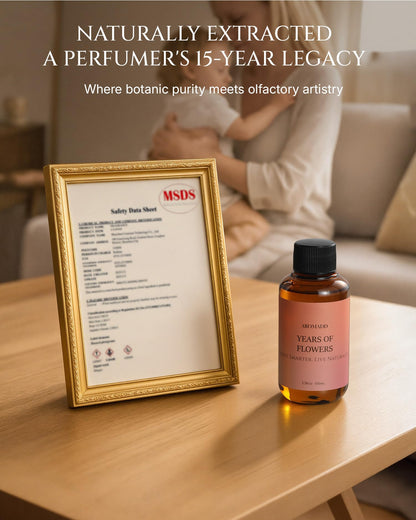 Aromadd Years of Flowers Diffuser Oil – Hotel-Inspired Freesia & Osmanthus, 3.38 fl oz