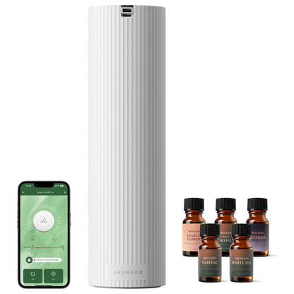 Aromadd Scent Diffuser Starter Kit – Waterless Smart Diffuser for 1500 sq ft
