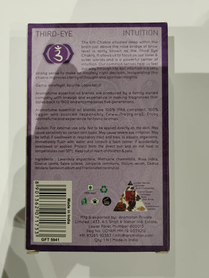 Aromafume 7 Chakra Essential Oil Roll-On Gift Set – 7x6ml (0.2 fl oz)