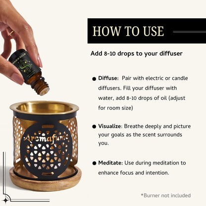 Aromafume Attract Money, Success & Prosperity Diffuser Oils — 3 x 10ml