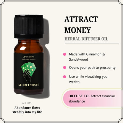 Aromafume Attract Money, Success & Prosperity Diffuser Oils — 3 x 10ml